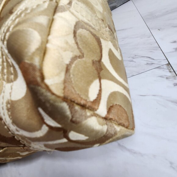 Euc Rare Coach Chelsea Optic Handbag Satchel Purse - Picture 10 of 14